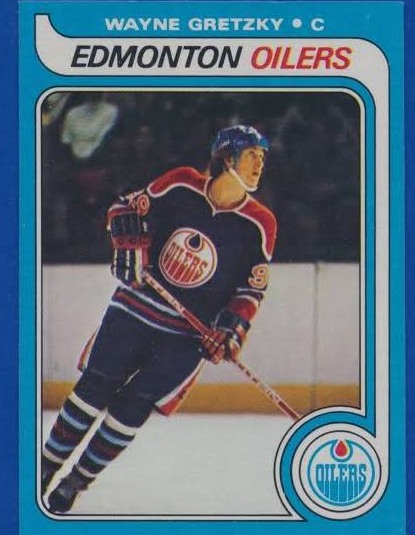 1979 Topps Wayne Gretzky rookie hockey card